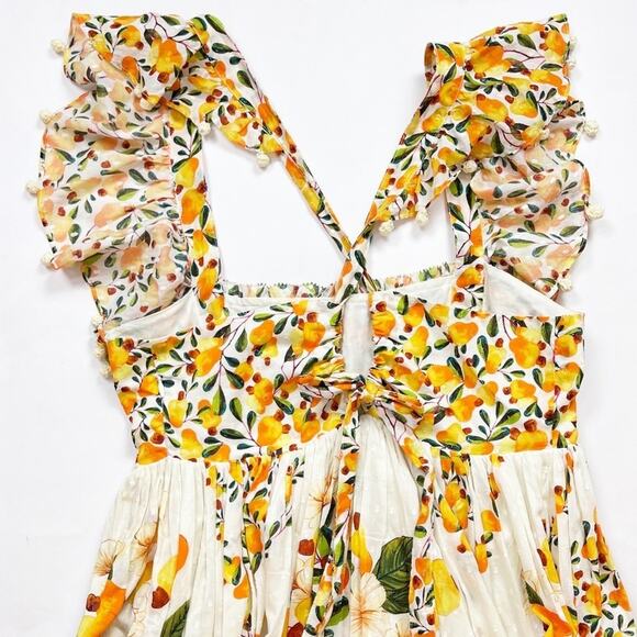 Farm Rio Cashew Crossed Back Dress - Picture 11 of 16